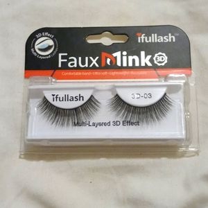 Faux mink eyelashes